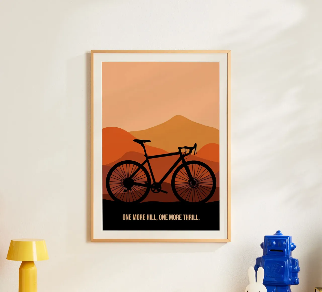 Un viaggio emozionante poster con telaio in alluminio da Albert S Jacob