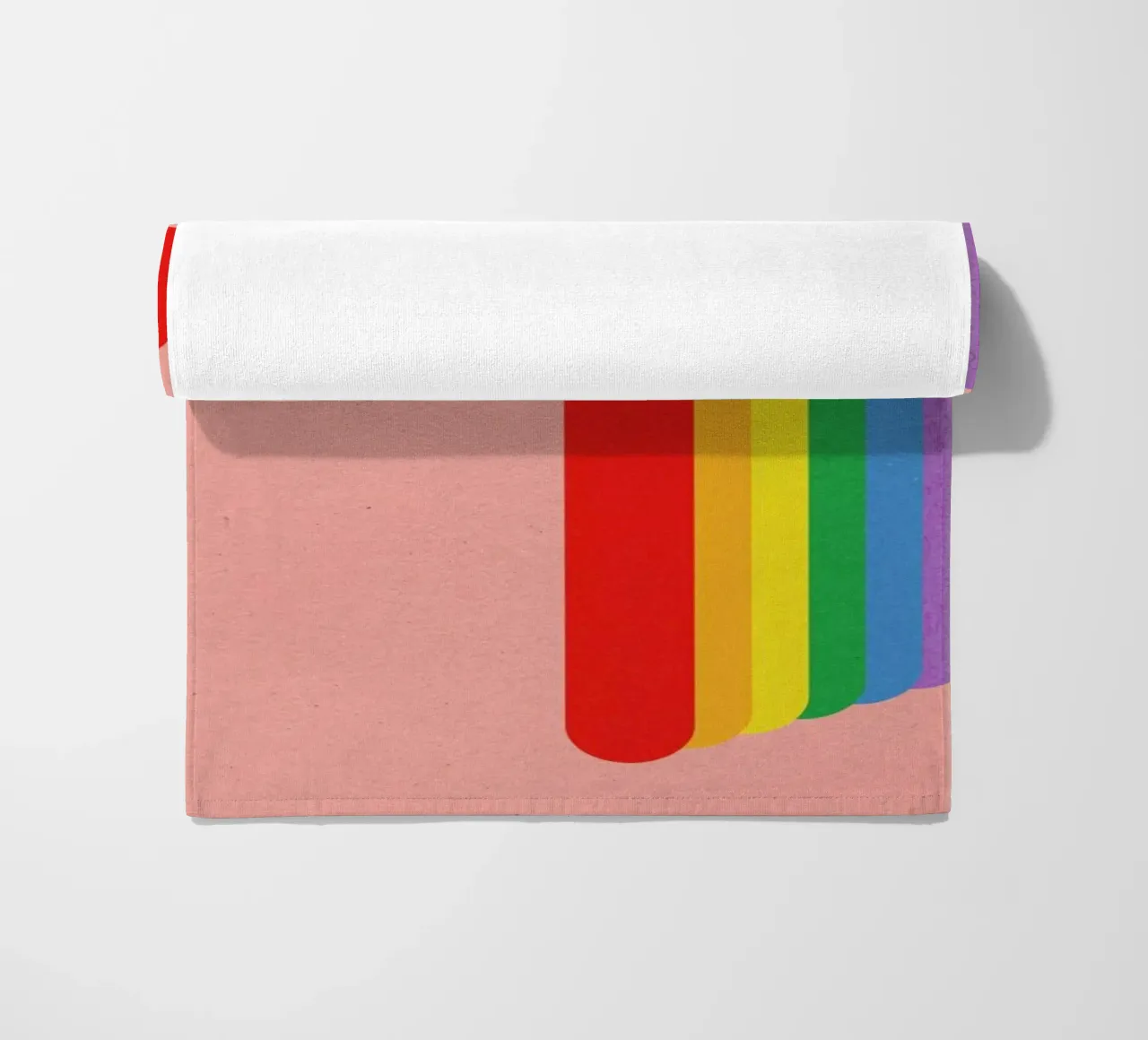 Rainbow Candy Cane telo mare da Rosi Feist