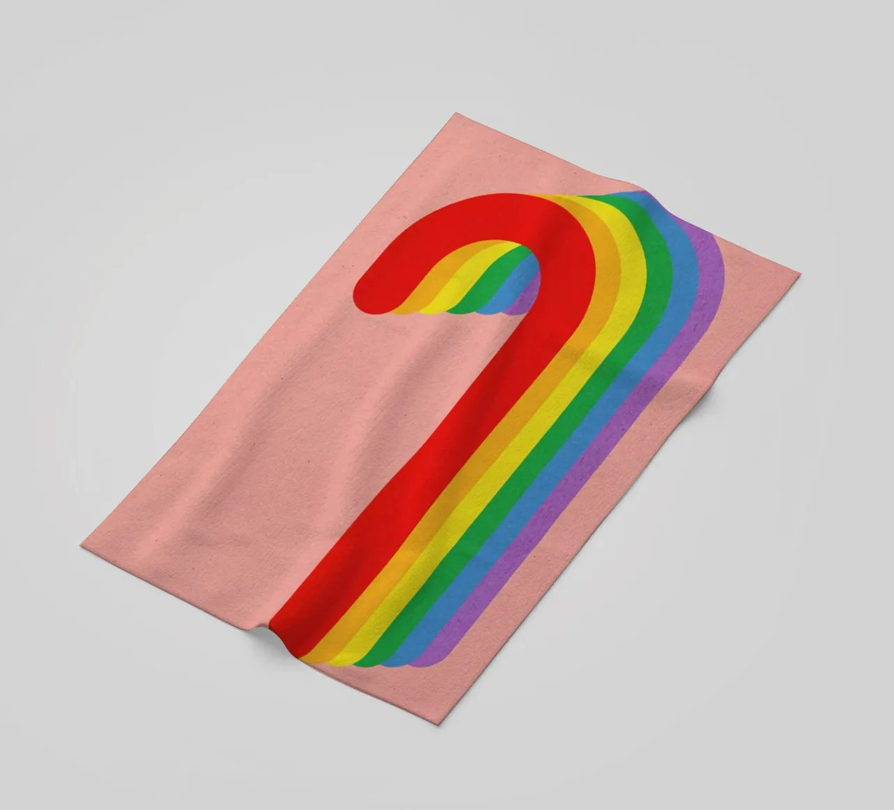 Rainbow Candy Cane telo mare da Rosi Feist