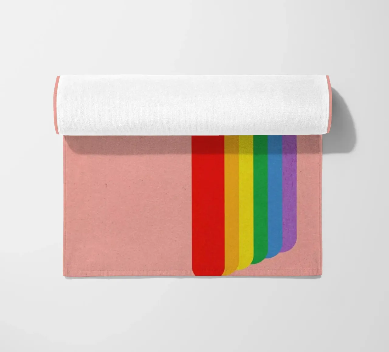 Rainbow Candy Cane telo mare da Rosi Feist