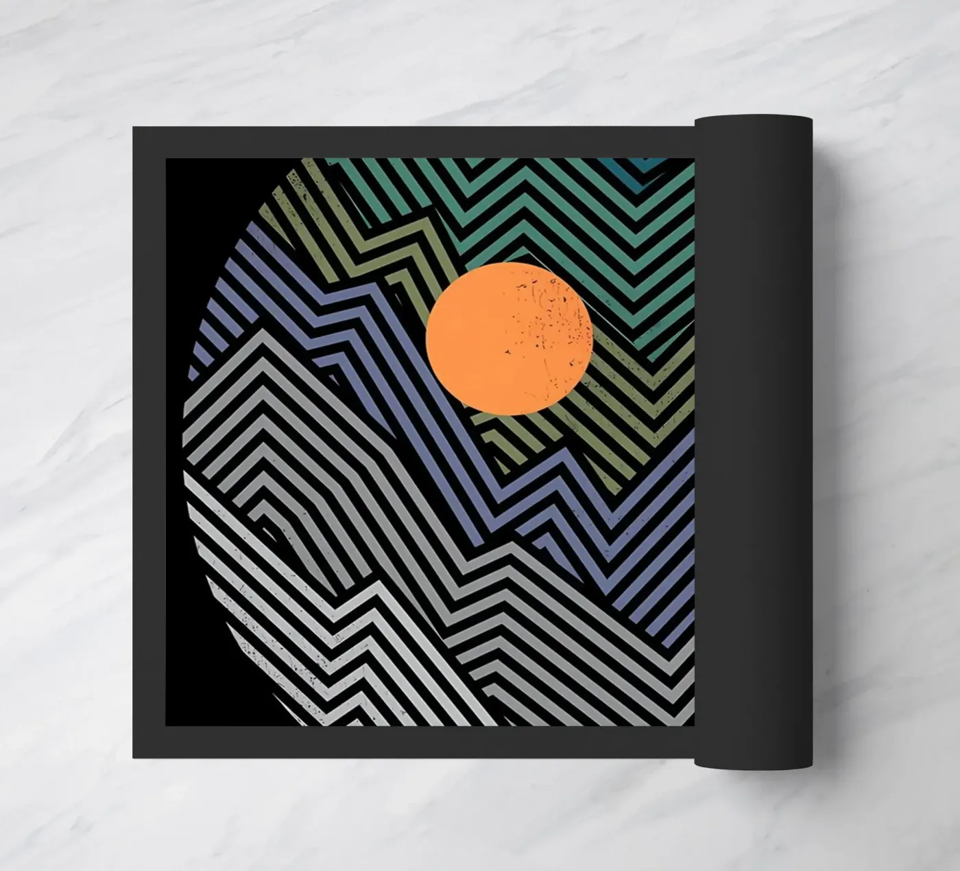 A Bear Geometry deurmat van James M Coyle