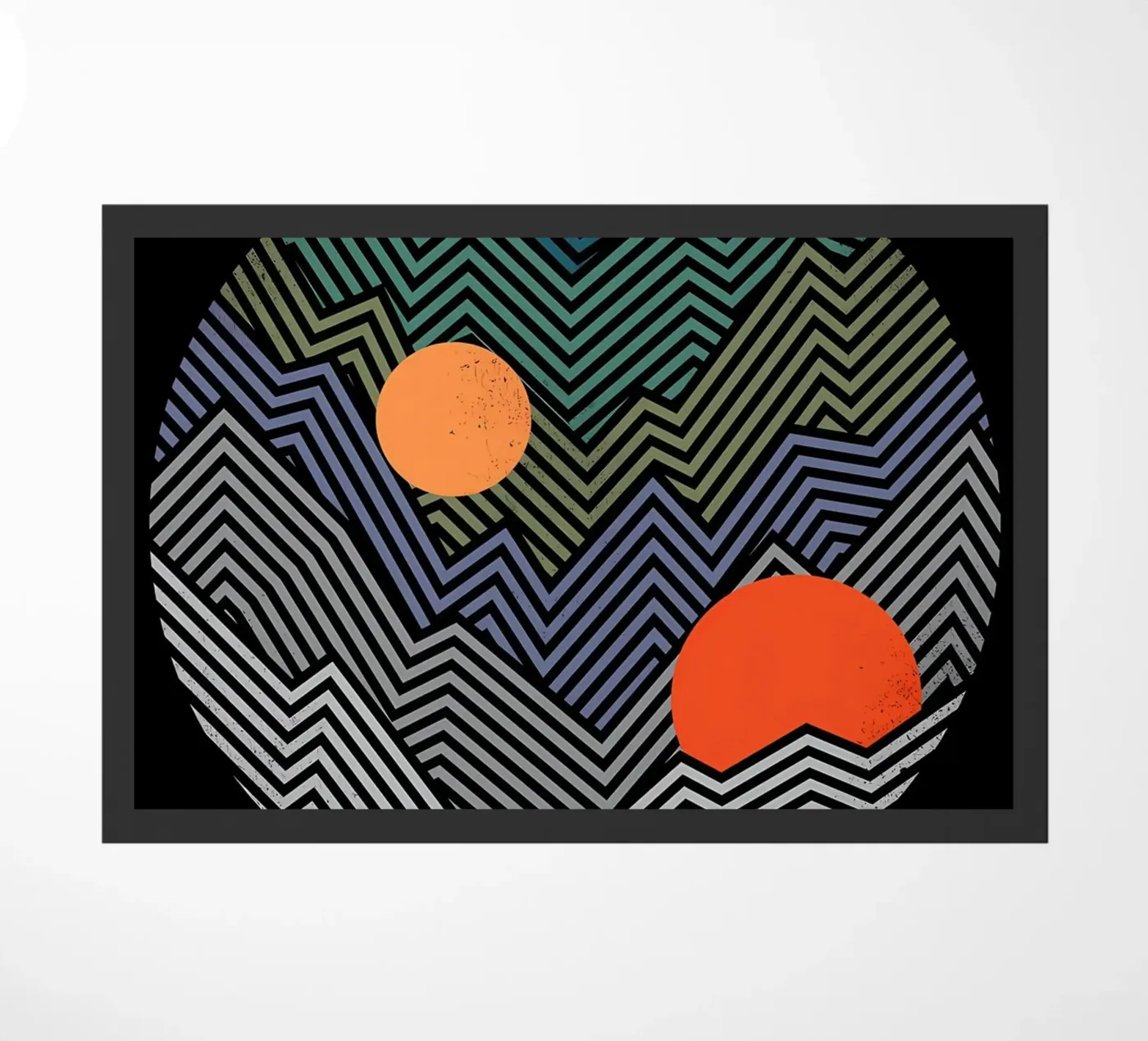 A Bear Geometry deurmat van James M Coyle