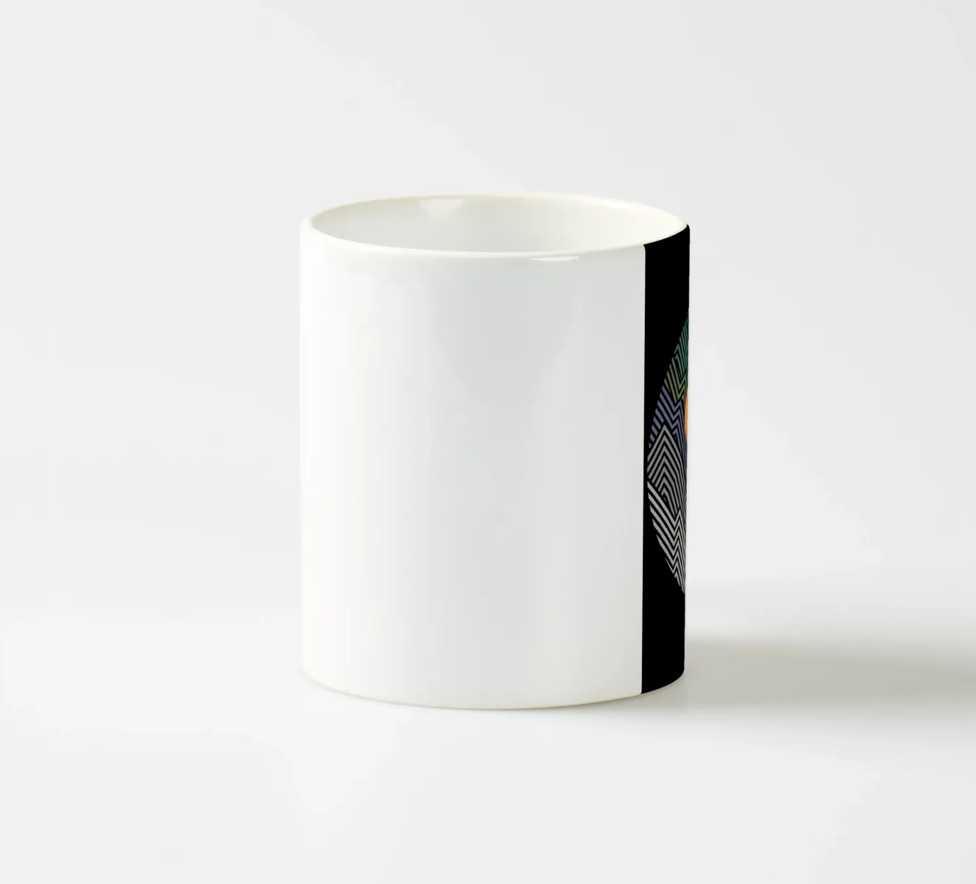 A Bear Geometry ceramic mug by James M Coyle