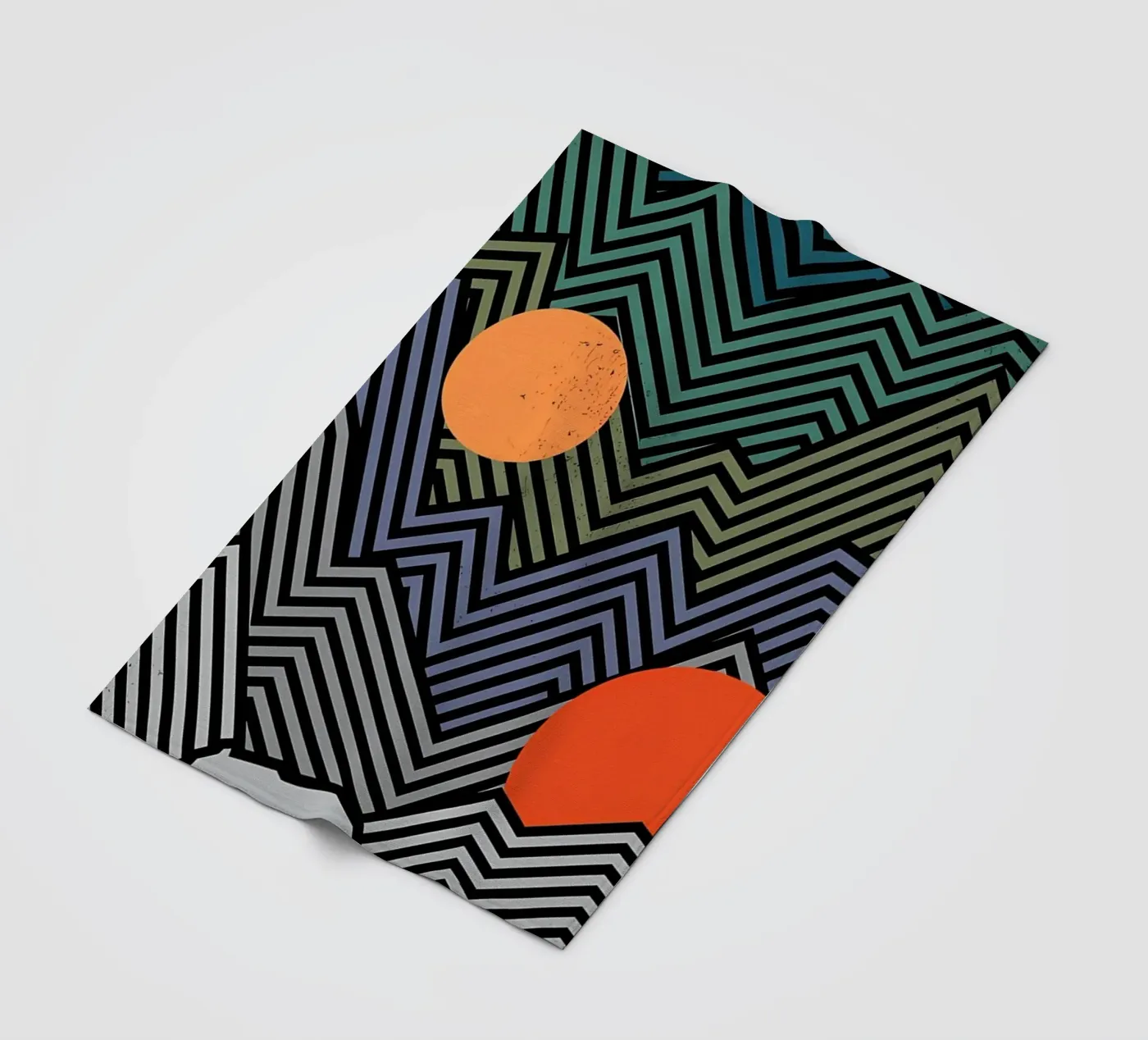 A Bear Geometry Fleecedecke von James M Coyle