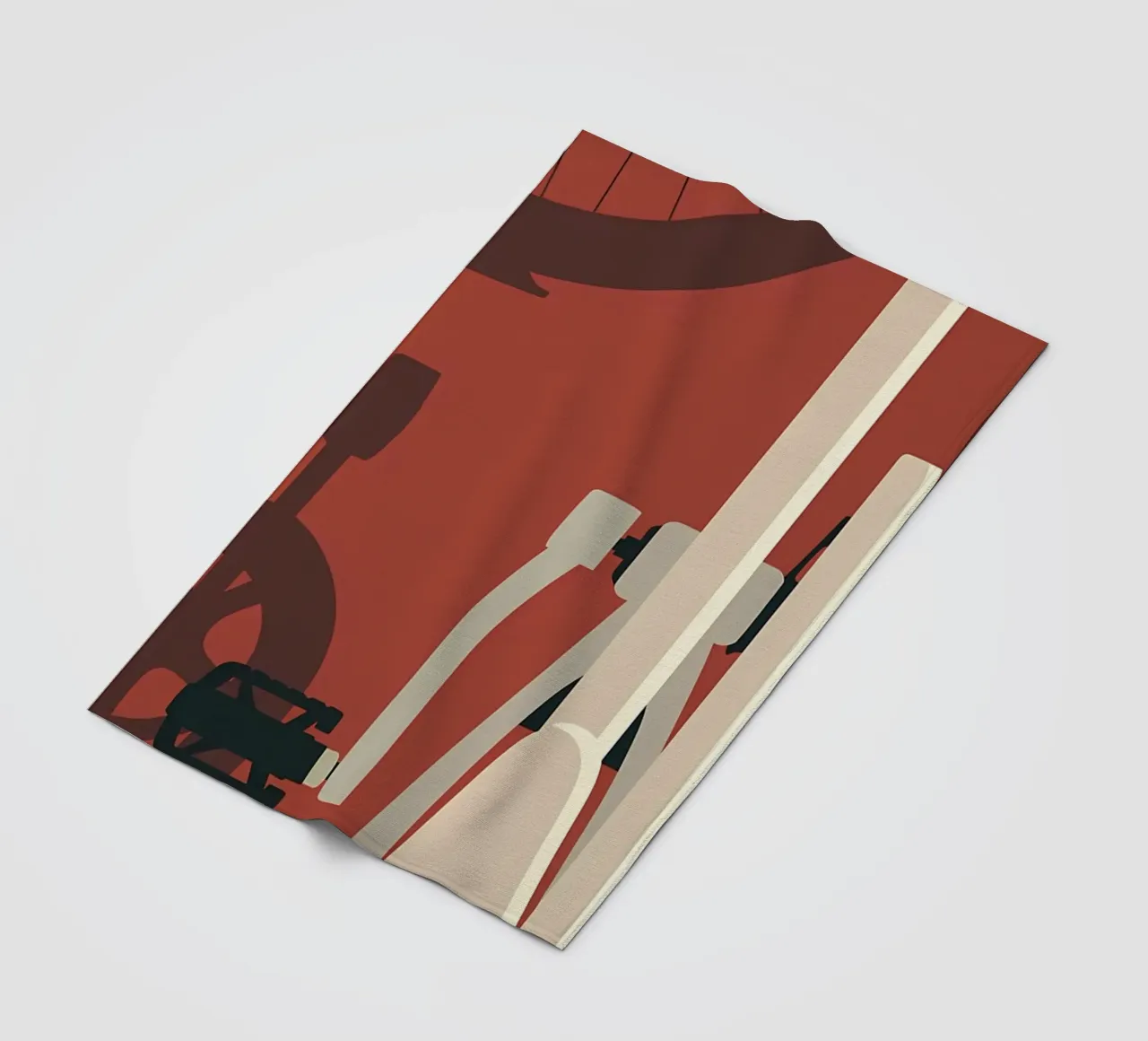 Fietsen fleecedeken van Albert S Jacob