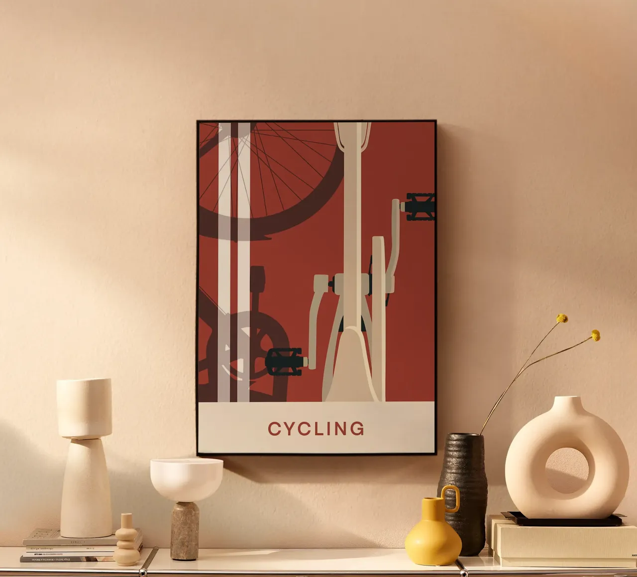 Ciclismo plexiglass da Albert S Jacob