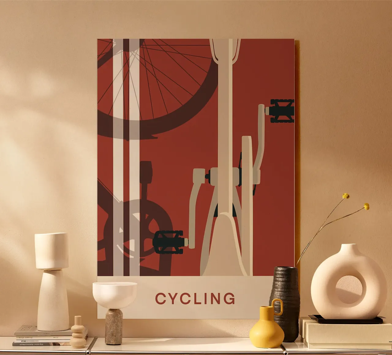 Ciclismo plexiglass da Albert S Jacob