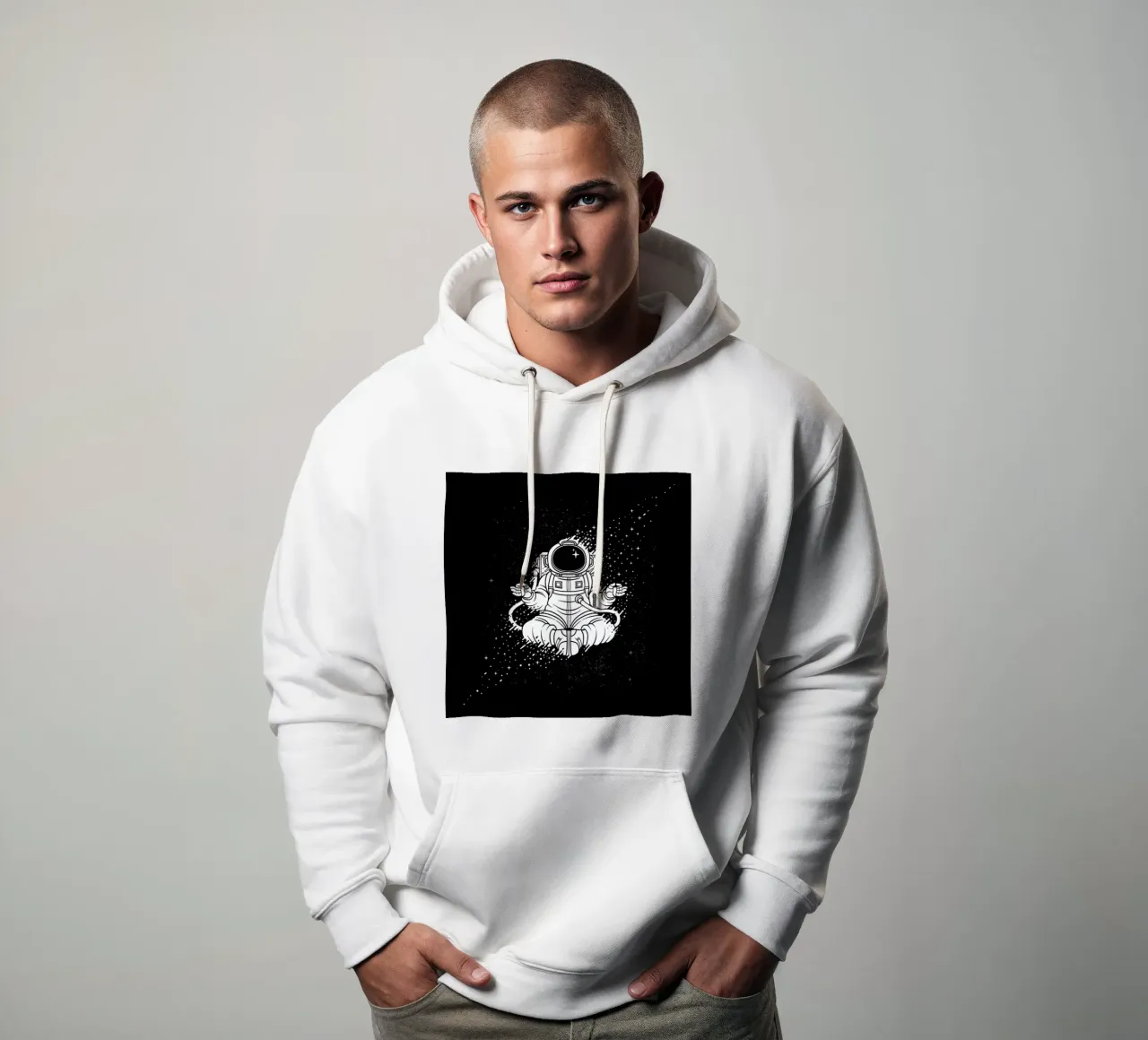 Becoming One With The Universe felpa con cappuccio da Tobe Fonseca