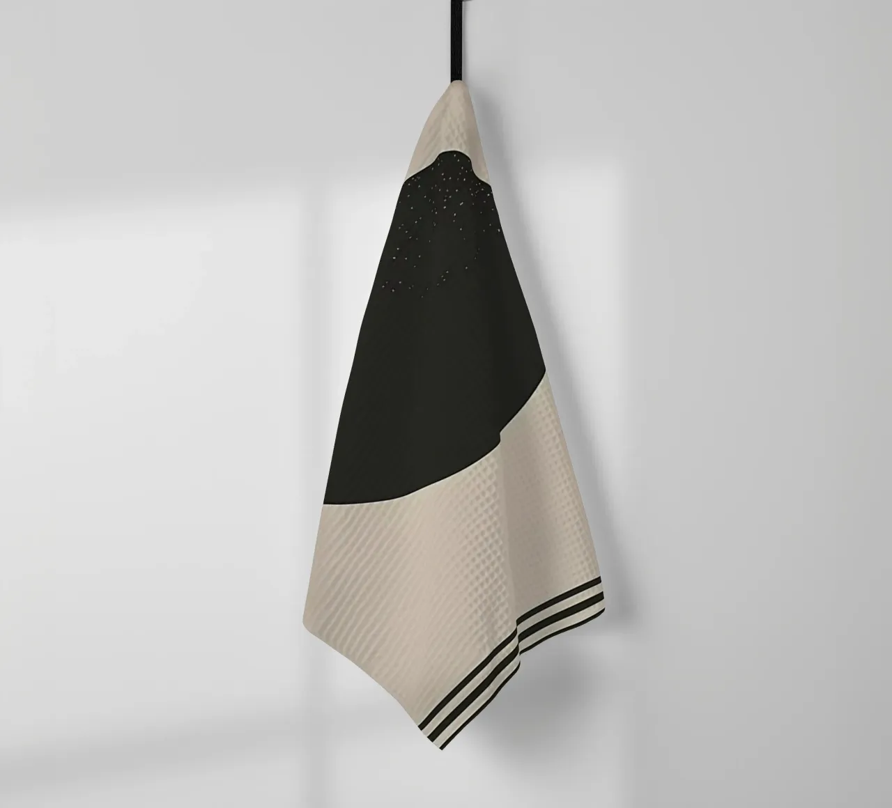 Minimalist Sun and Horizon tea towel by James M Coyle