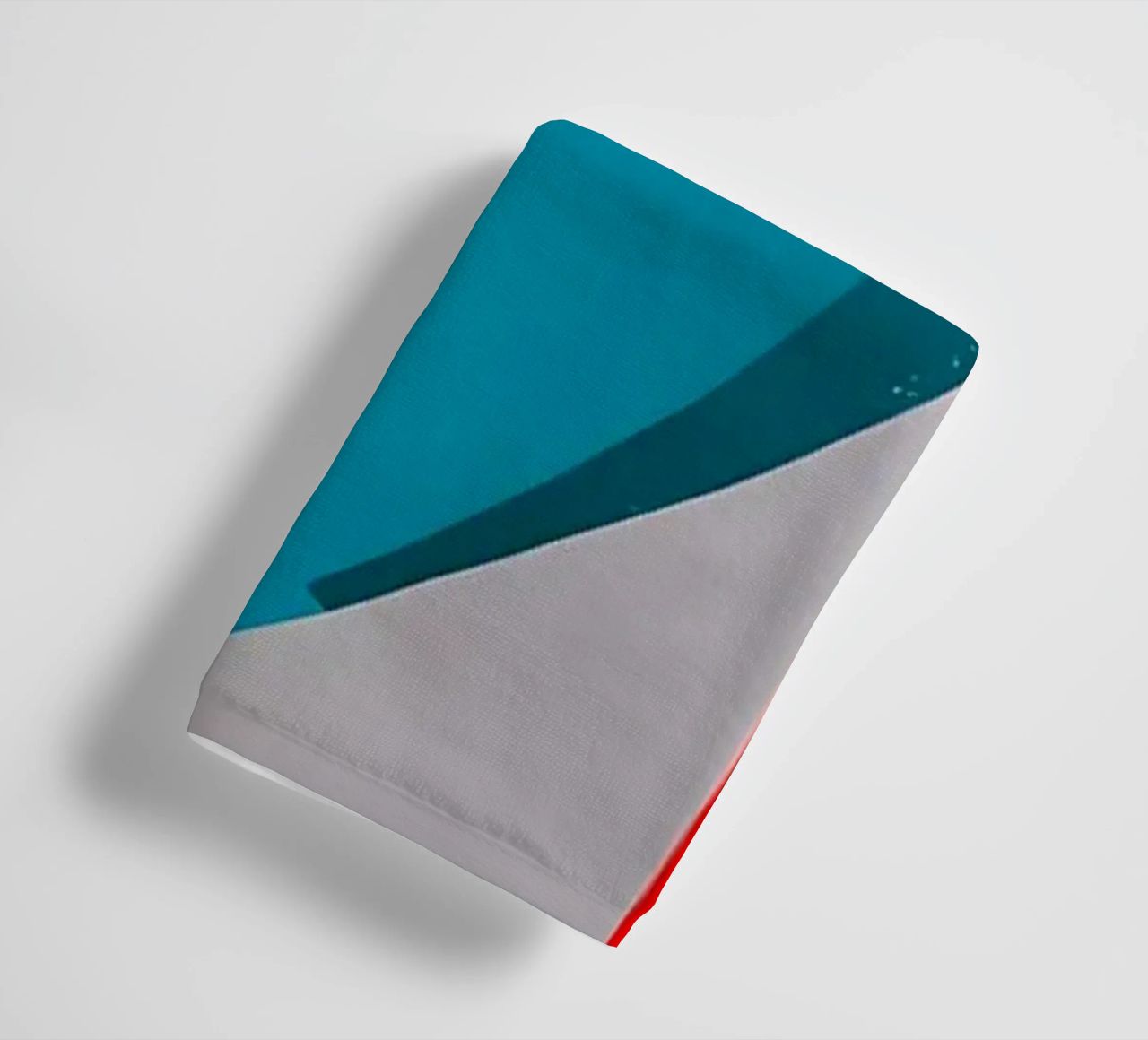 Arte astratta con forme colorate asciugamano da bagno da Rebecca Clark Wyrick