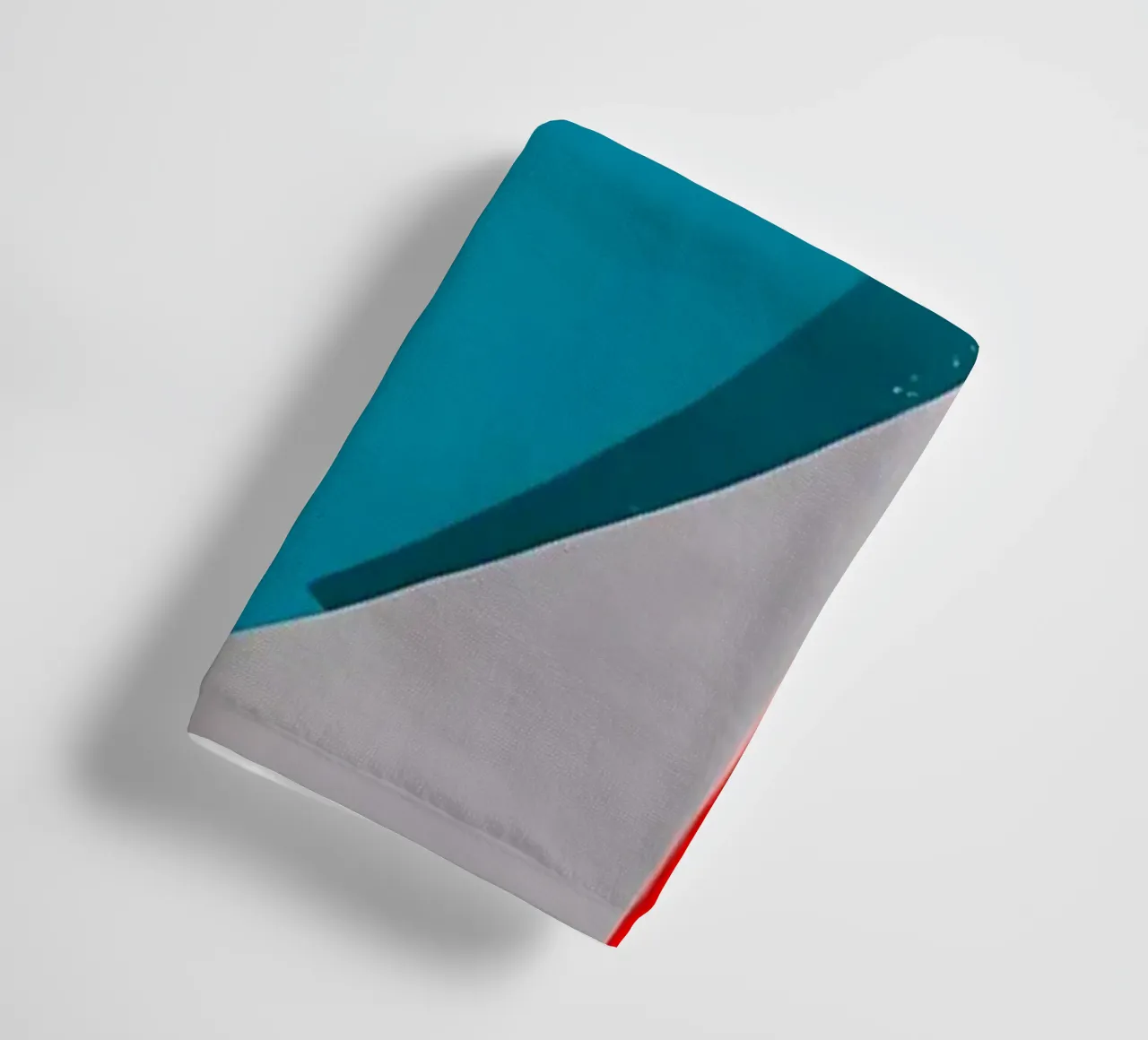 Arte astratta con forme colorate asciugamano da bagno da Rebecca Clark Wyrick