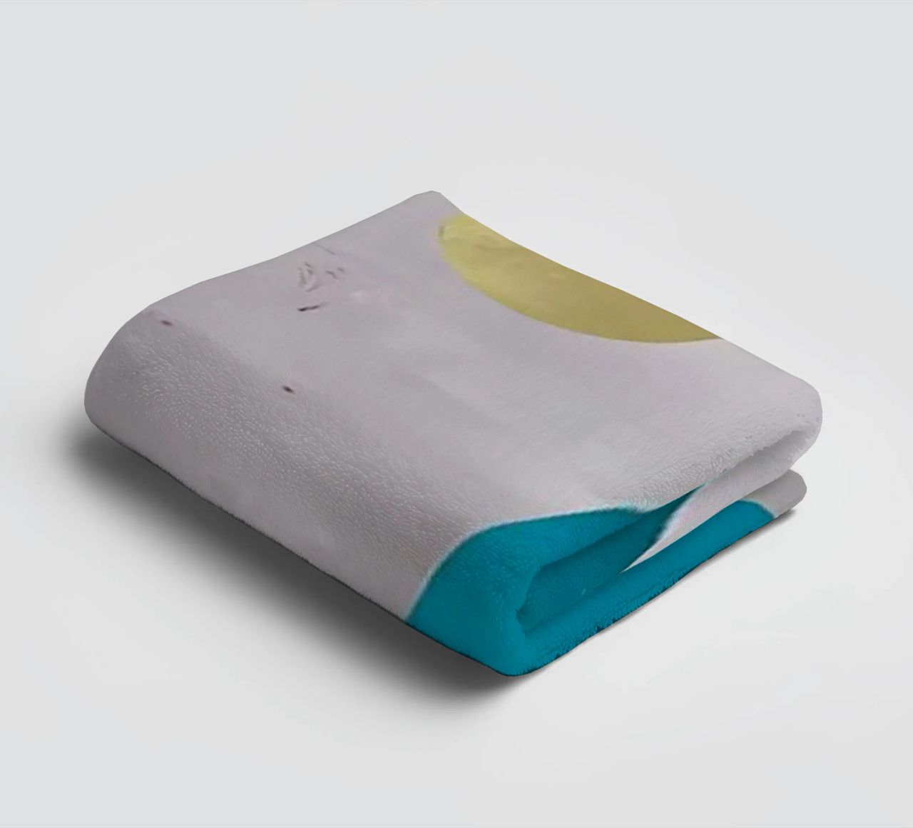 Arte astratta con forme colorate asciugamano da bagno da Rebecca Clark Wyrick