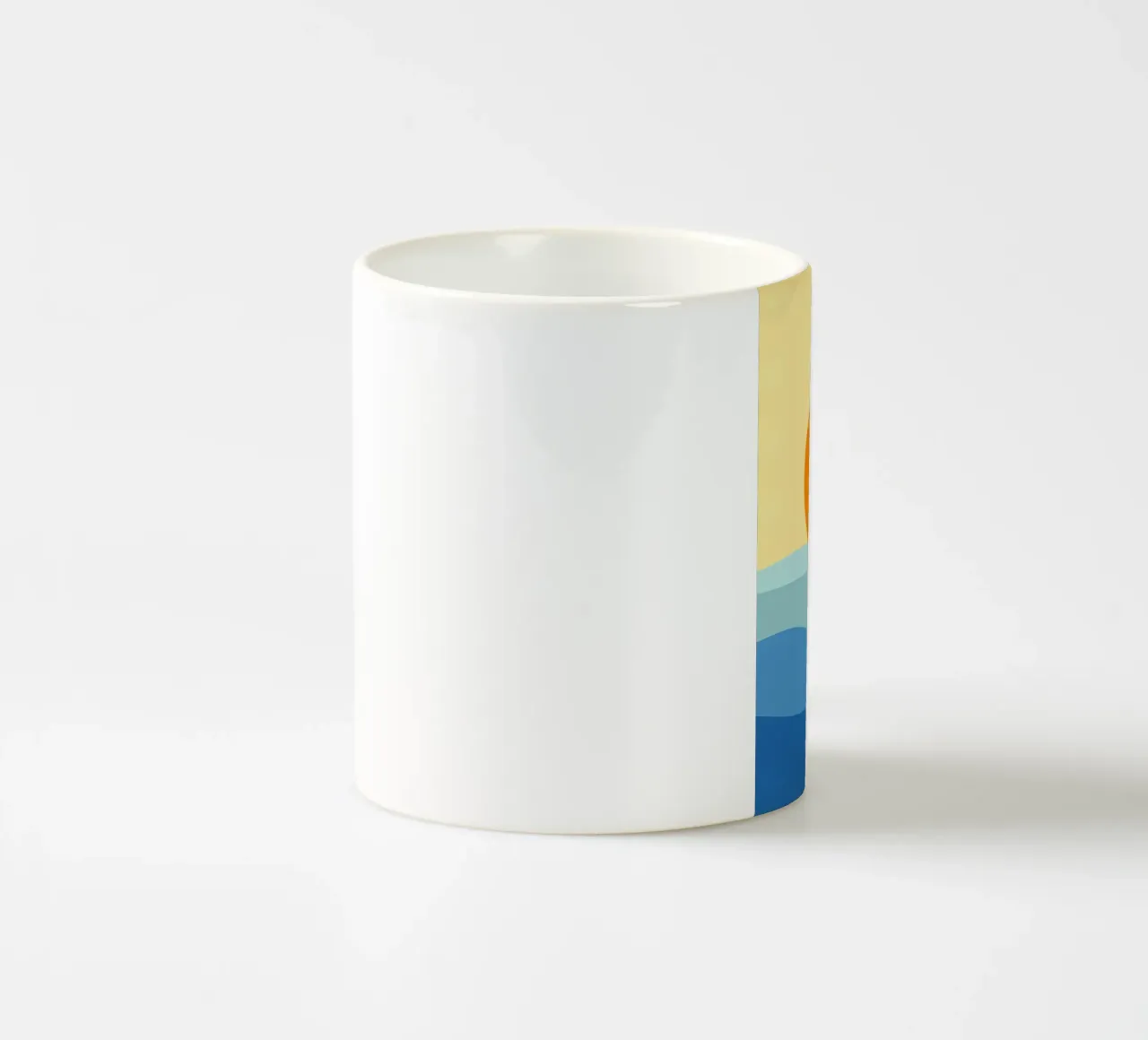 Spiaggia tropicale 2 tazza in ceramica da James M Coyle