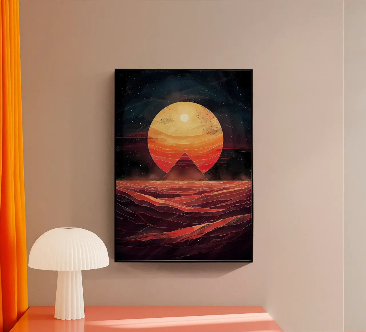 Desert Sun plexiglass da James M Coyle