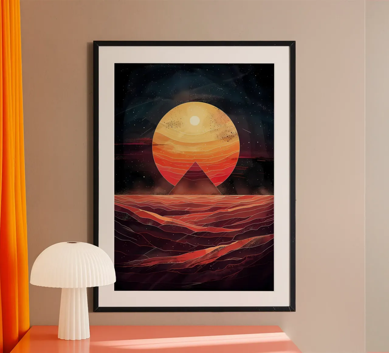 Desert Sun poster da James M Coyle