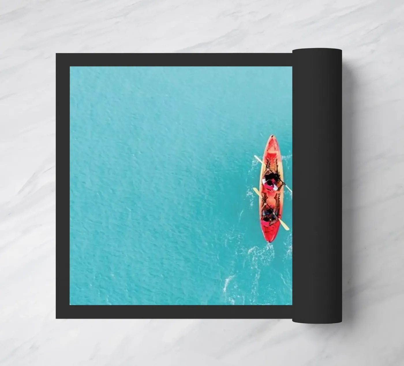 Blue Ocean doormat by METROPOLIS