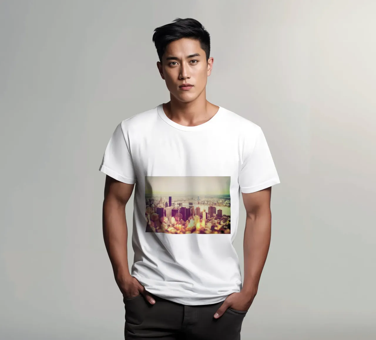 Manhattan’s Skyline t-shirt da JaySan Studio