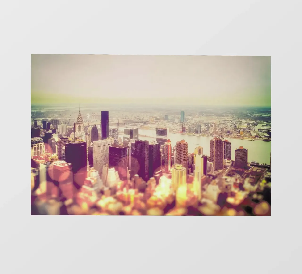 Manhattan’s Skyline pellicola backlit da JaySan Studio