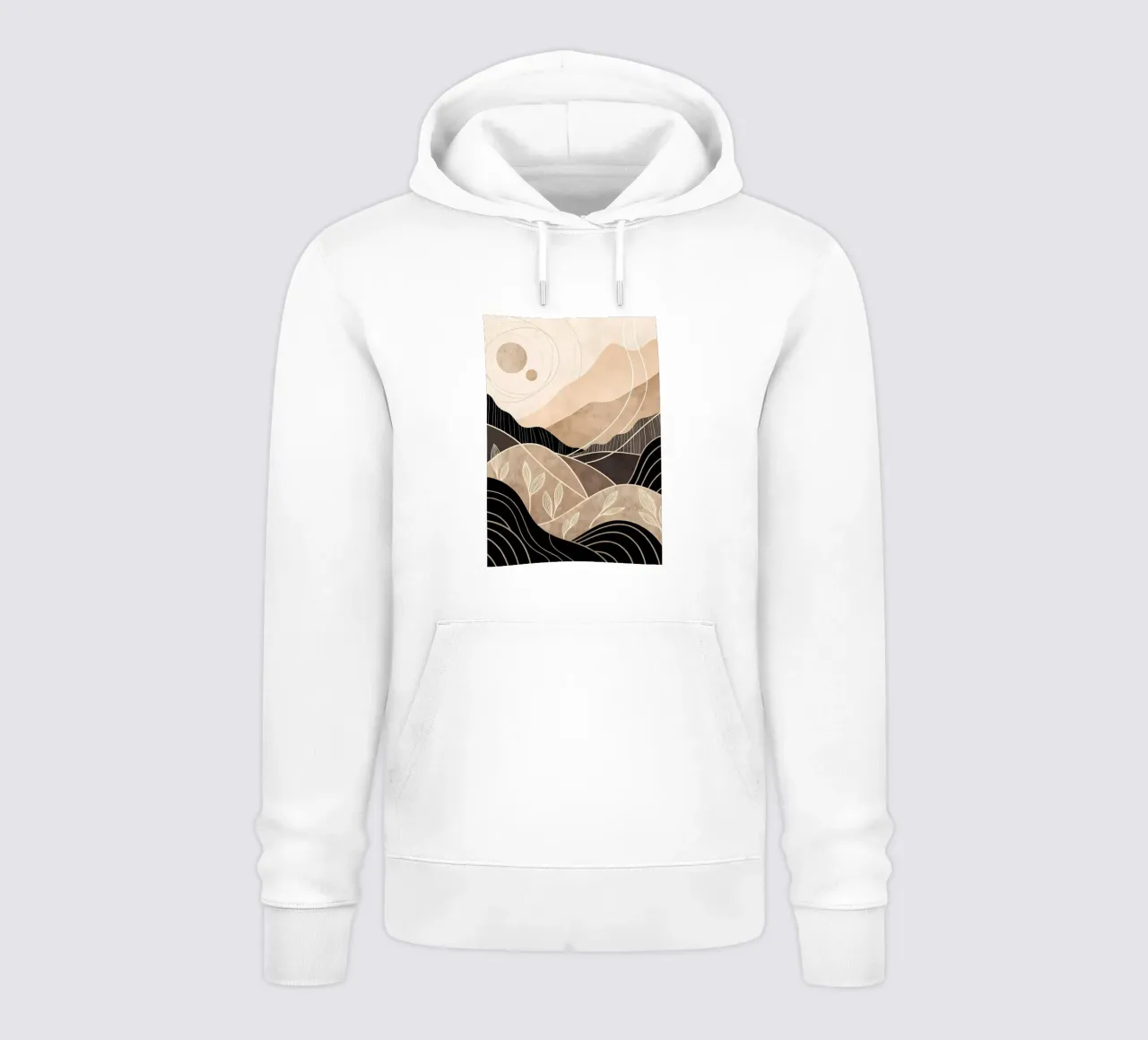 Paesaggi Zen felpa con cappuccio da Rebecca Clark Wyrick