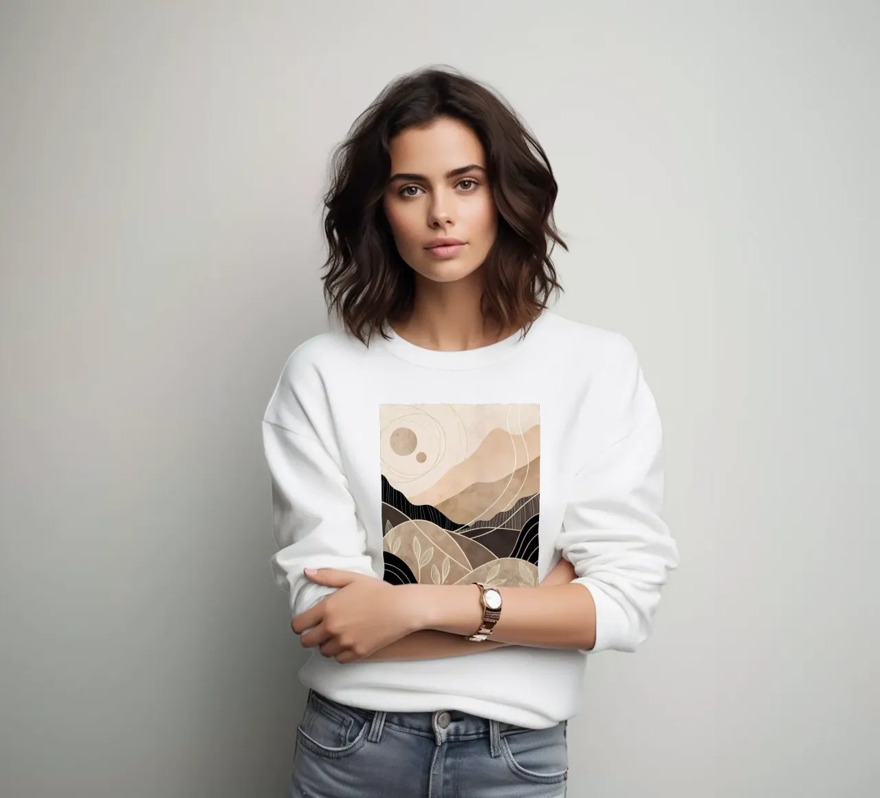 Paesaggi Zen felpa da Rebecca Clark Wyrick