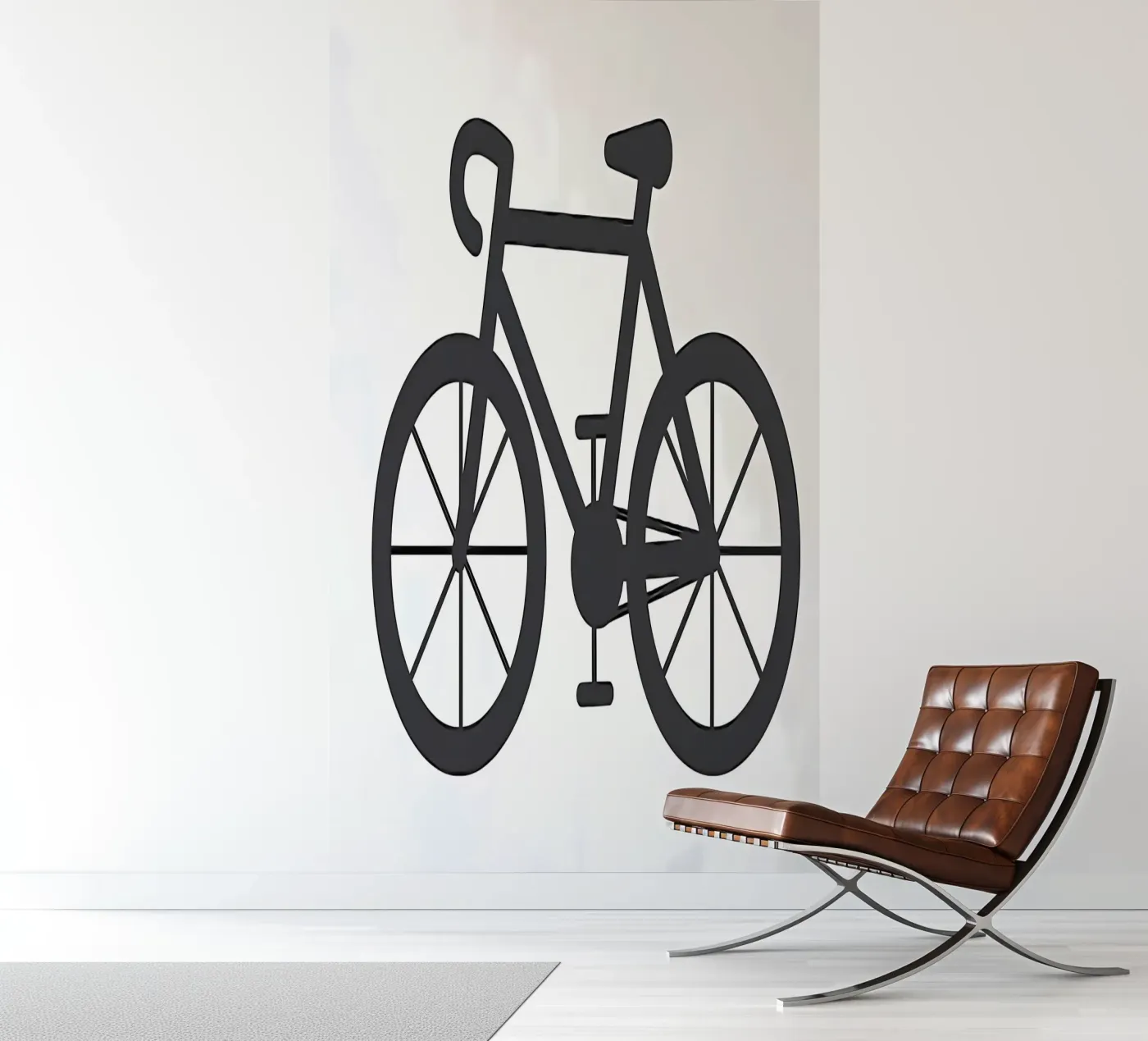 fiets fotobehang van Albert S Jacob