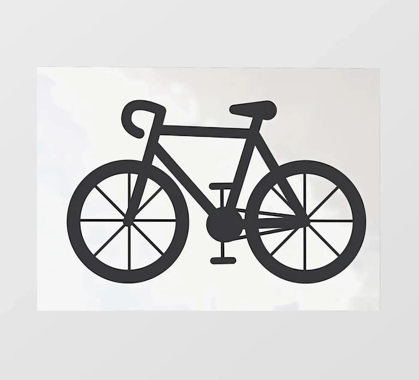 fiets fotobehang van Albert S Jacob