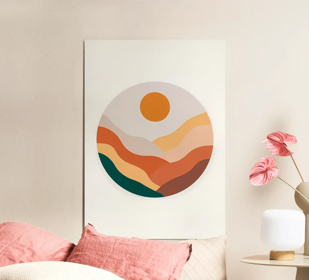 Paesaggio geometrico 4 poster da James M Coyle