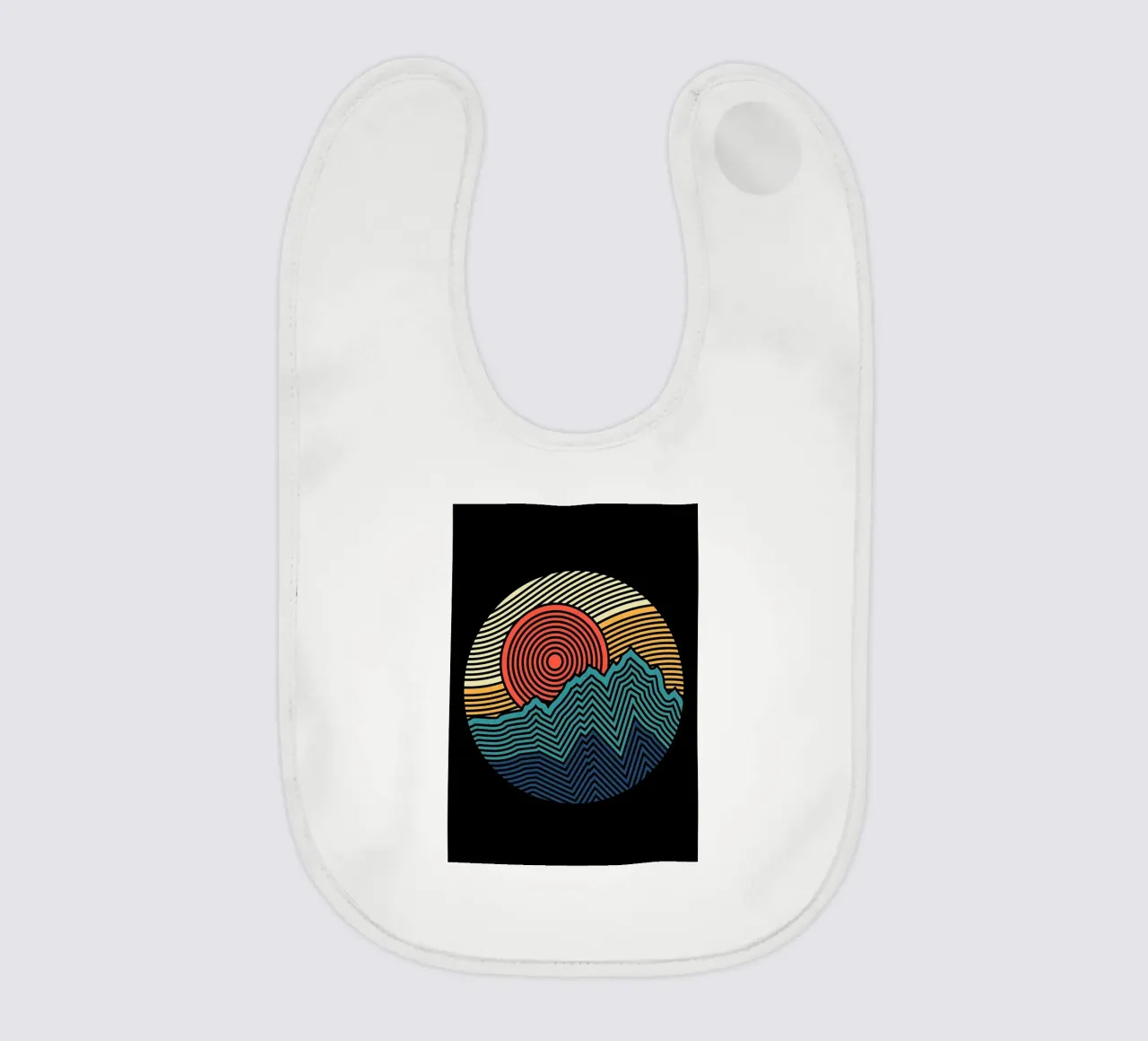 Nature pattern Babylätzchen von James M Coyle