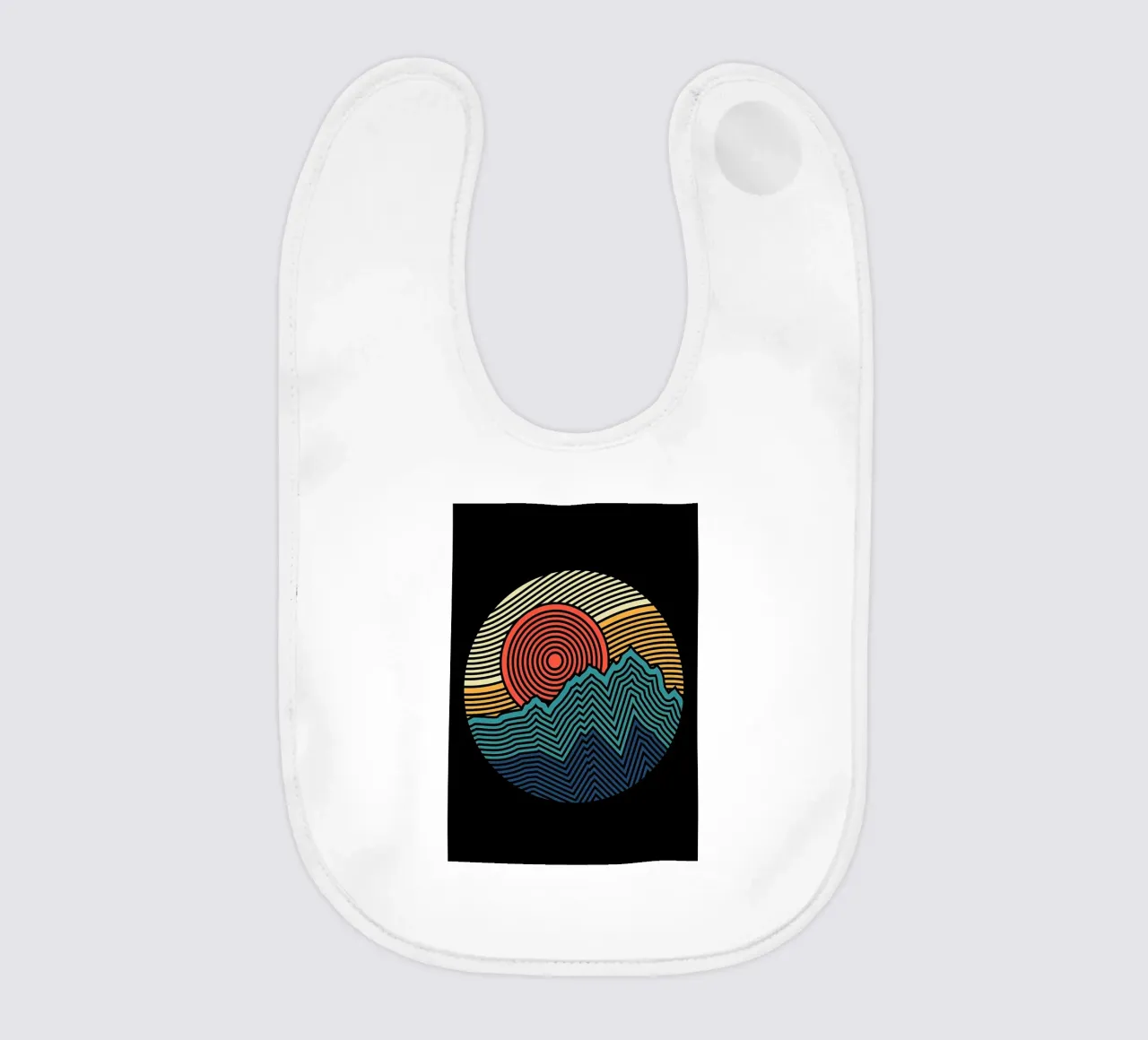 Nature pattern Babylätzchen von James M Coyle