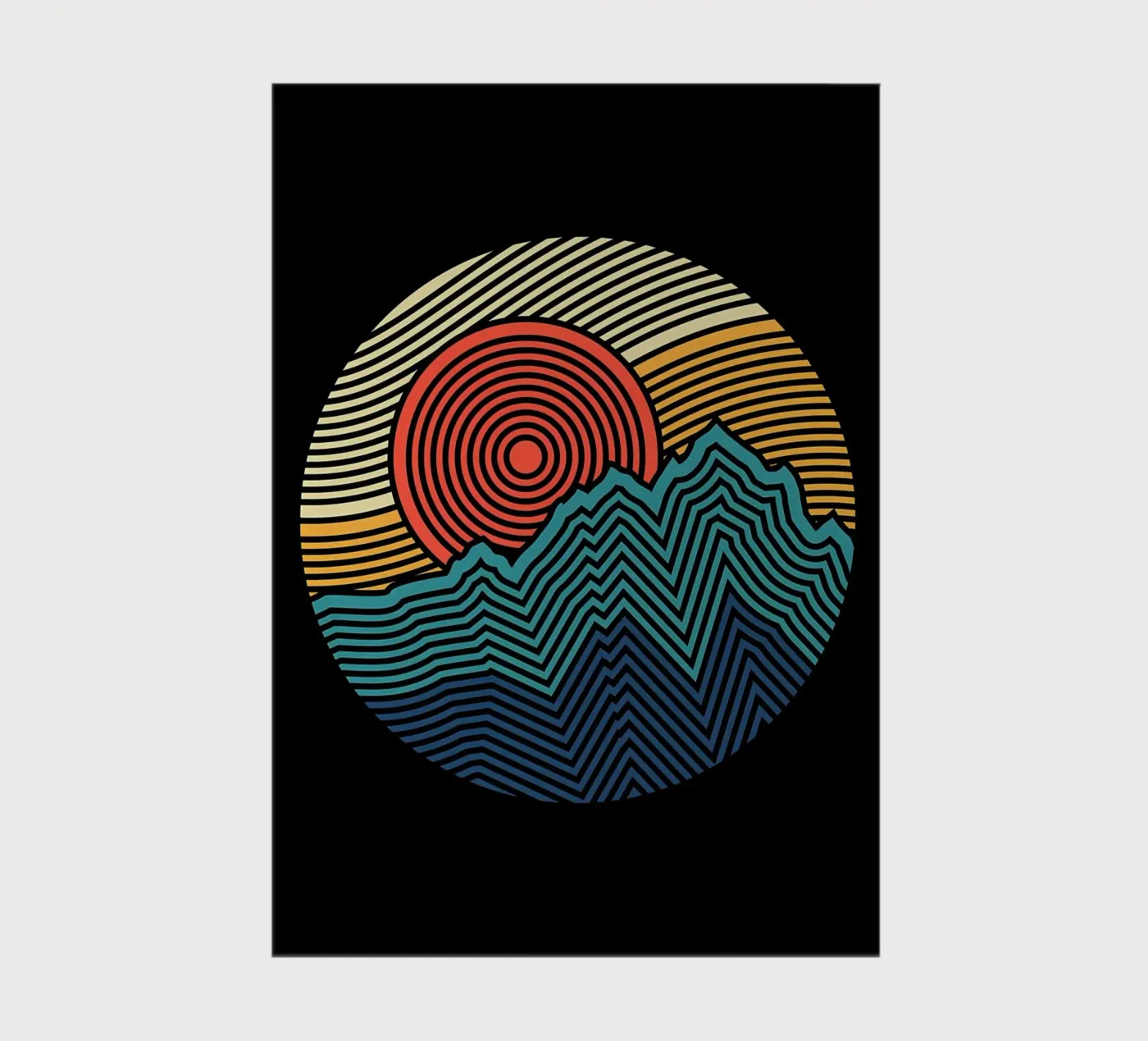 Nature pattern notebook by James M Coyle