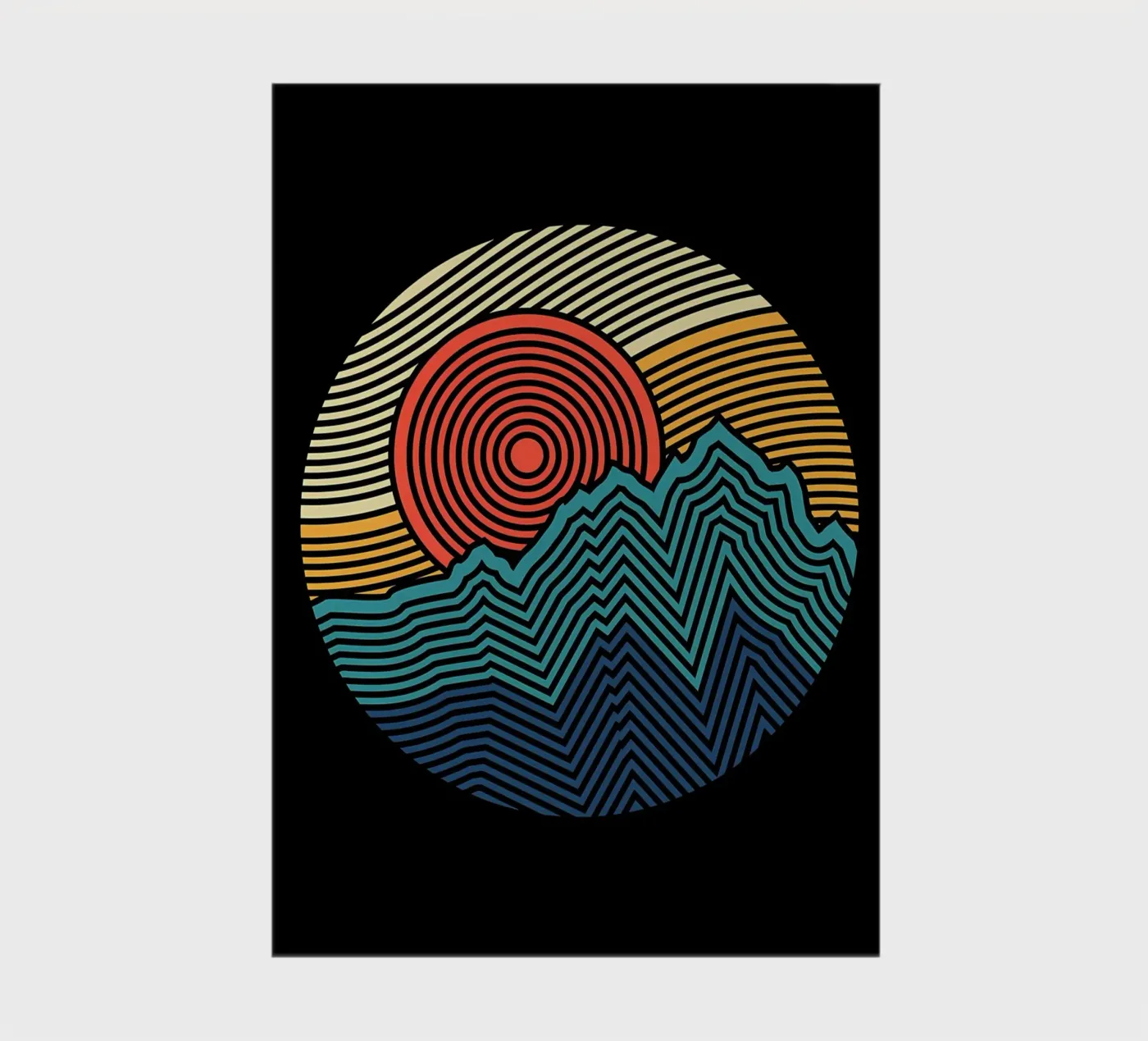 Nature pattern notebook by James M Coyle