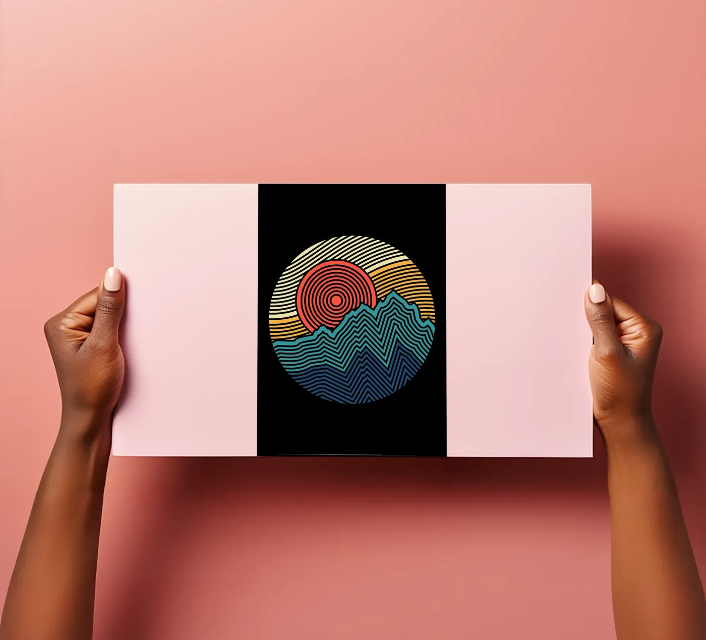 Natuurpatroon stickervel van James M Coyle
