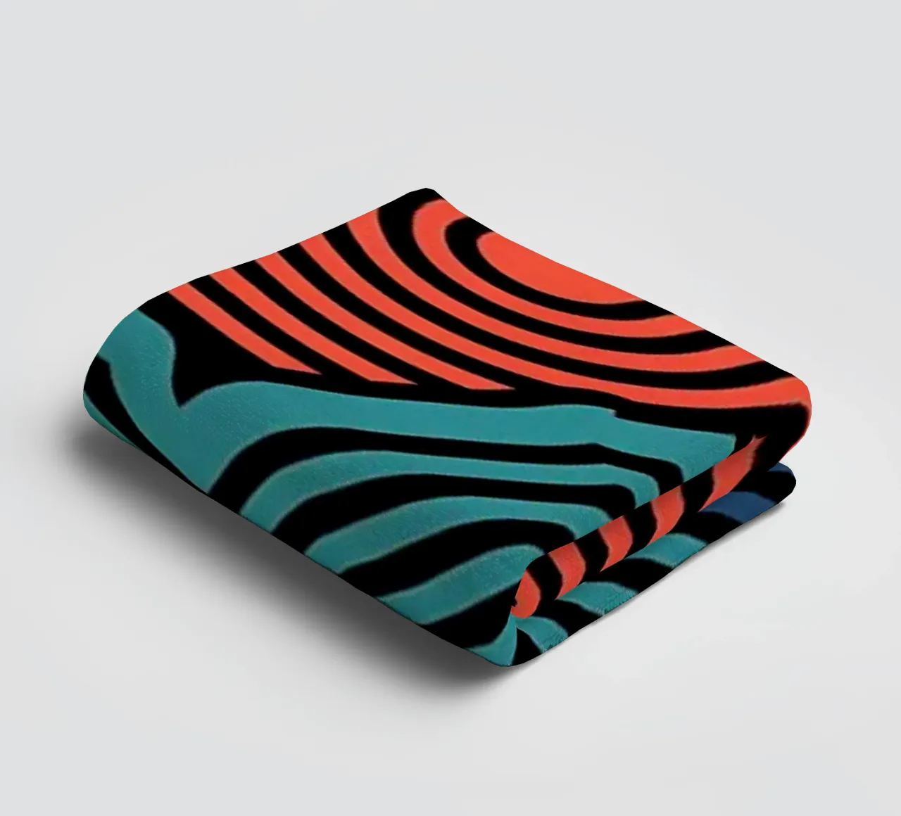 Nature pattern towel by James M Coyle