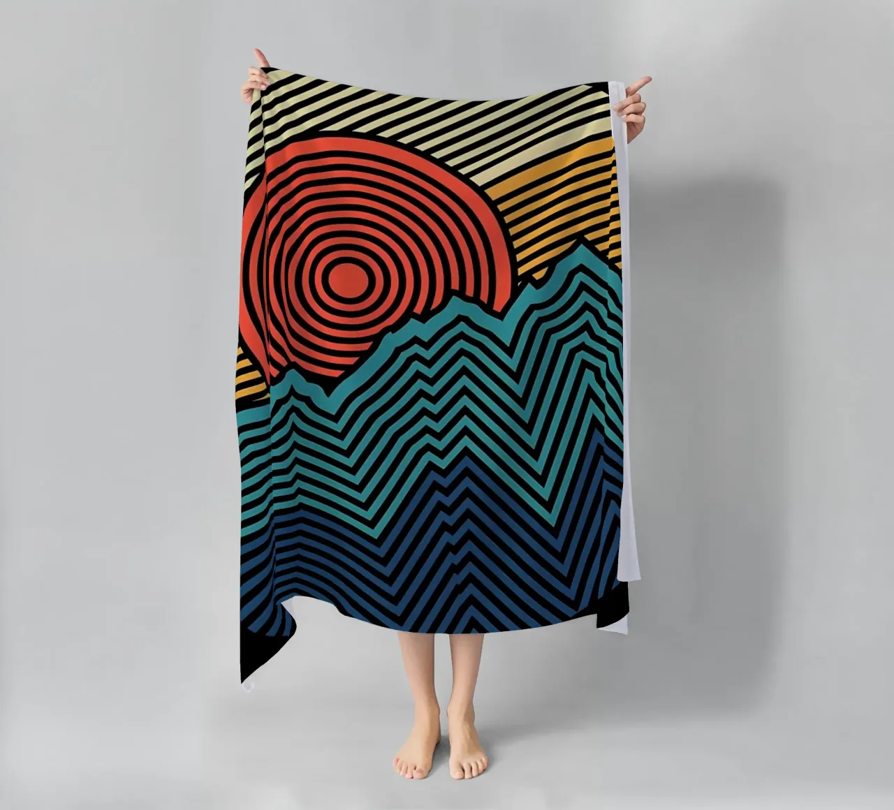 Modello di natura telo mare da James M Coyle