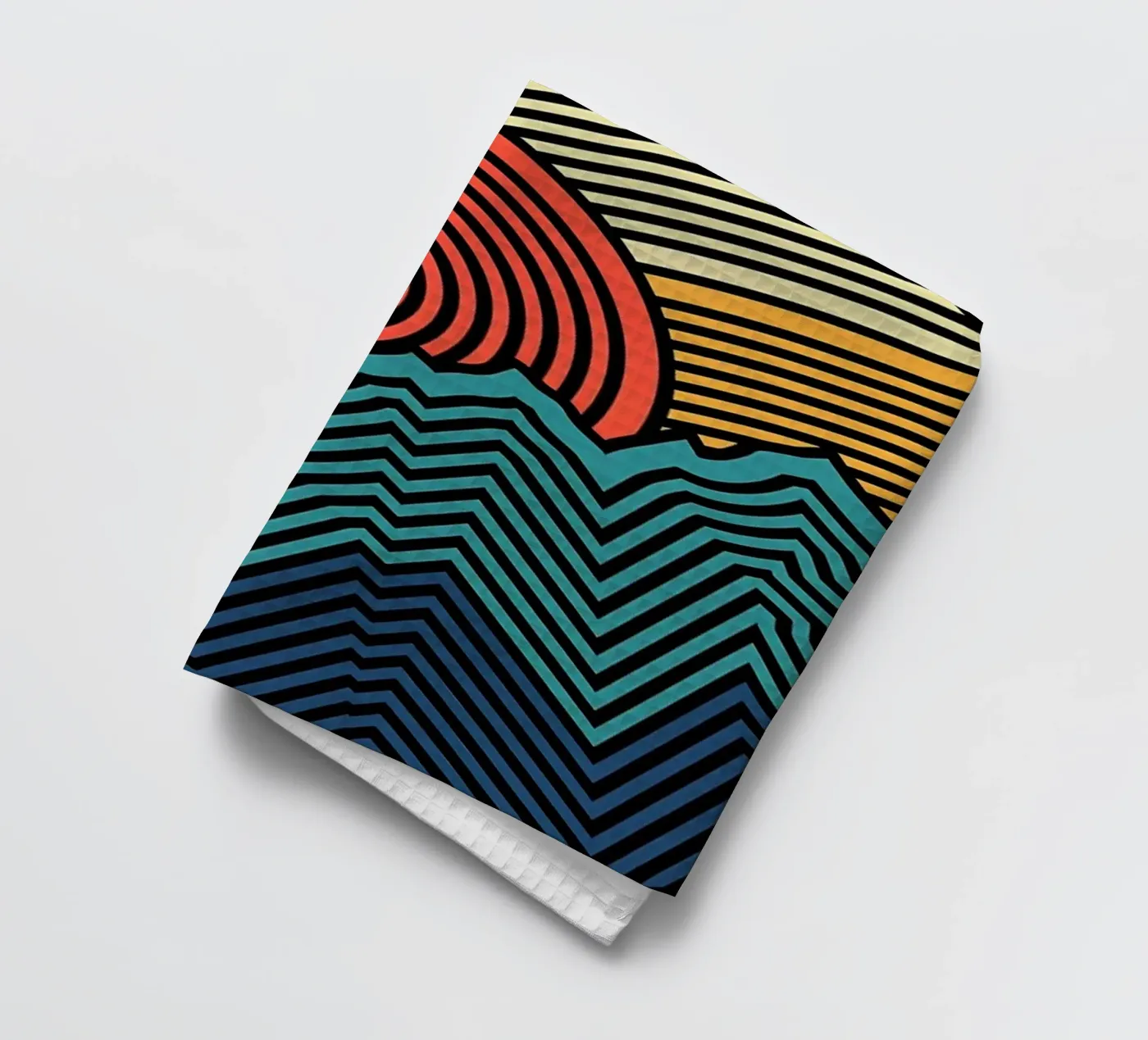 Nature pattern Geschirrtuch von James M Coyle