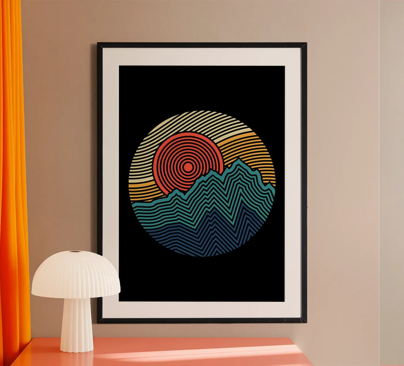 Nature pattern poster van James M Coyle