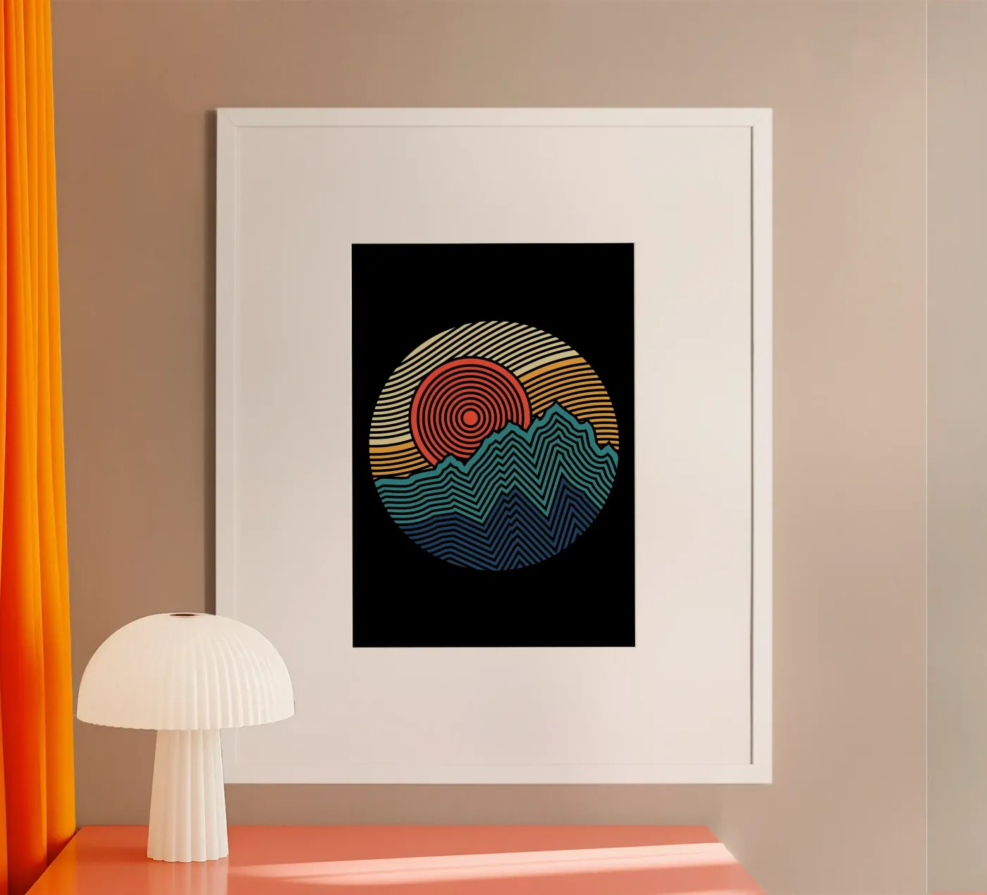 Nature pattern poster van James M Coyle