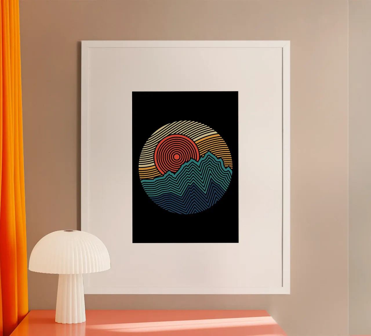 Nature pattern poster by James M Coyle