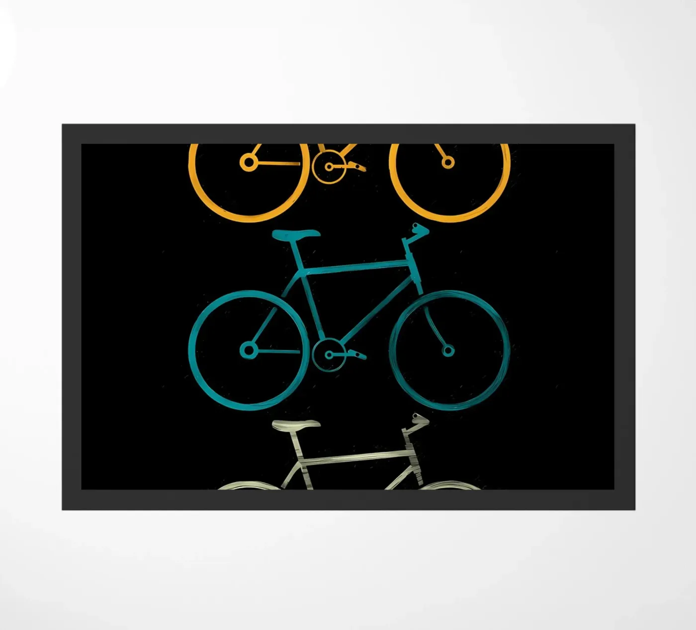 fietsen deurmat van Albert S Jacob