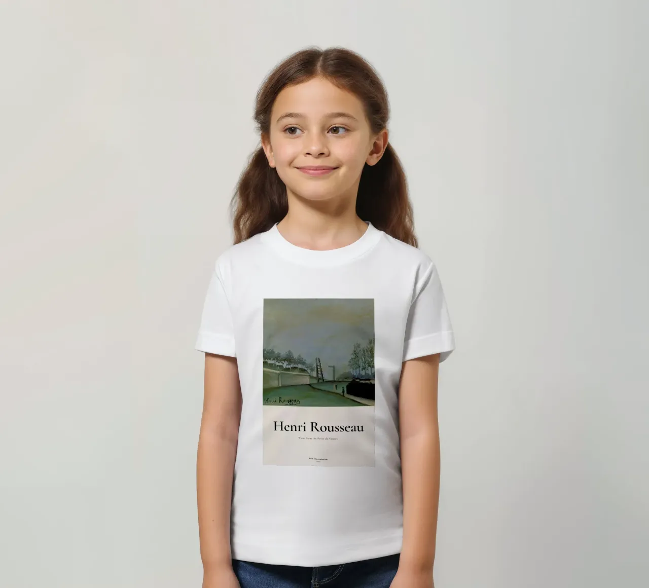Rousseau - View from the Porte de Vanves, Paris t-shirt bambini da ARTOTHEK