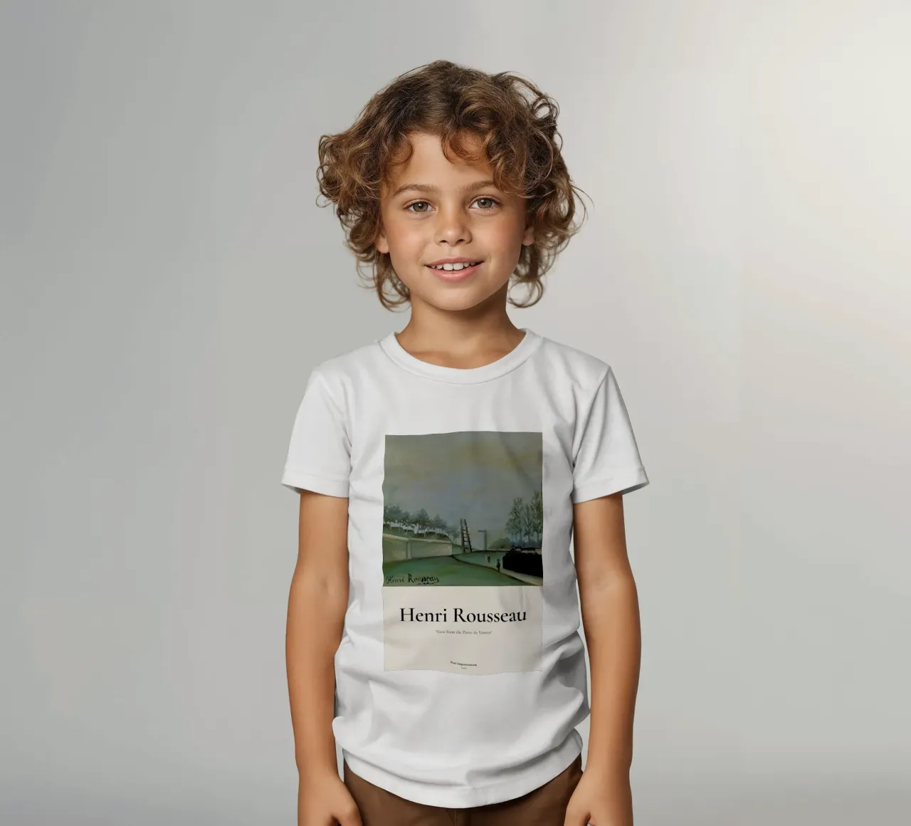 Rousseau - View from the Porte de Vanves, Paris t-shirt bambini da ARTOTHEK