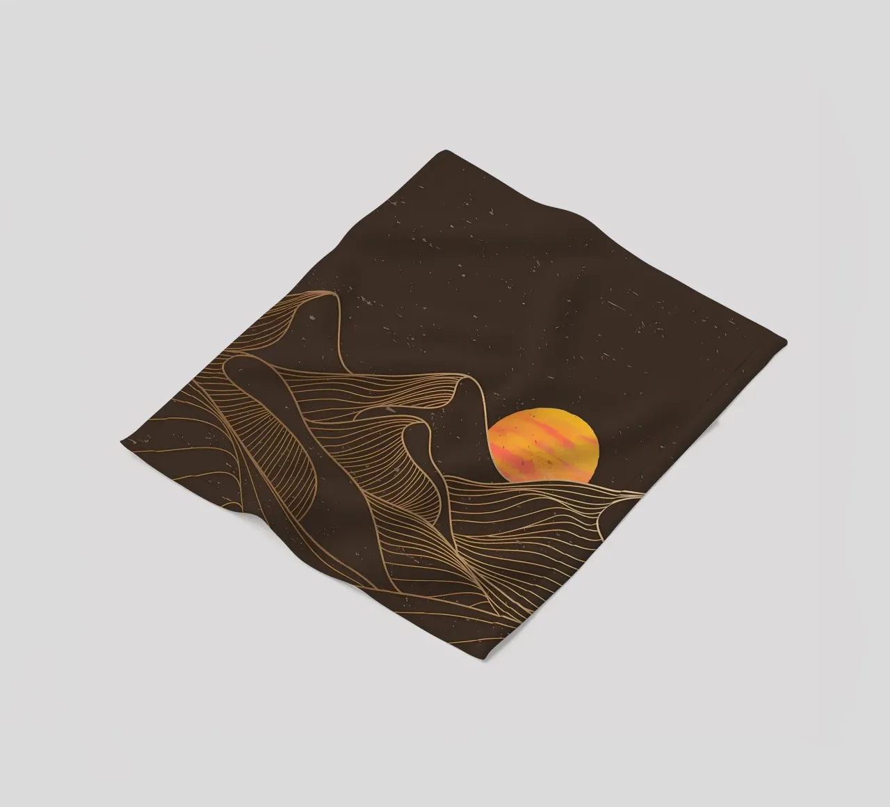 MOUNTAIN ART LANDSCAPE fleece blanket by James M Coyle