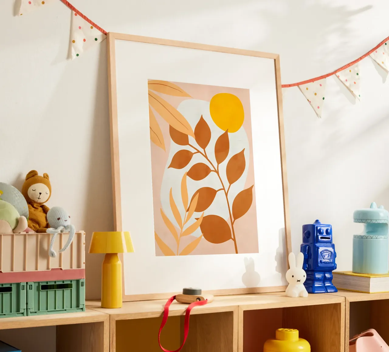TROPICAL BOTANIC 83A2 poster by Rebecca Clark Wyrick