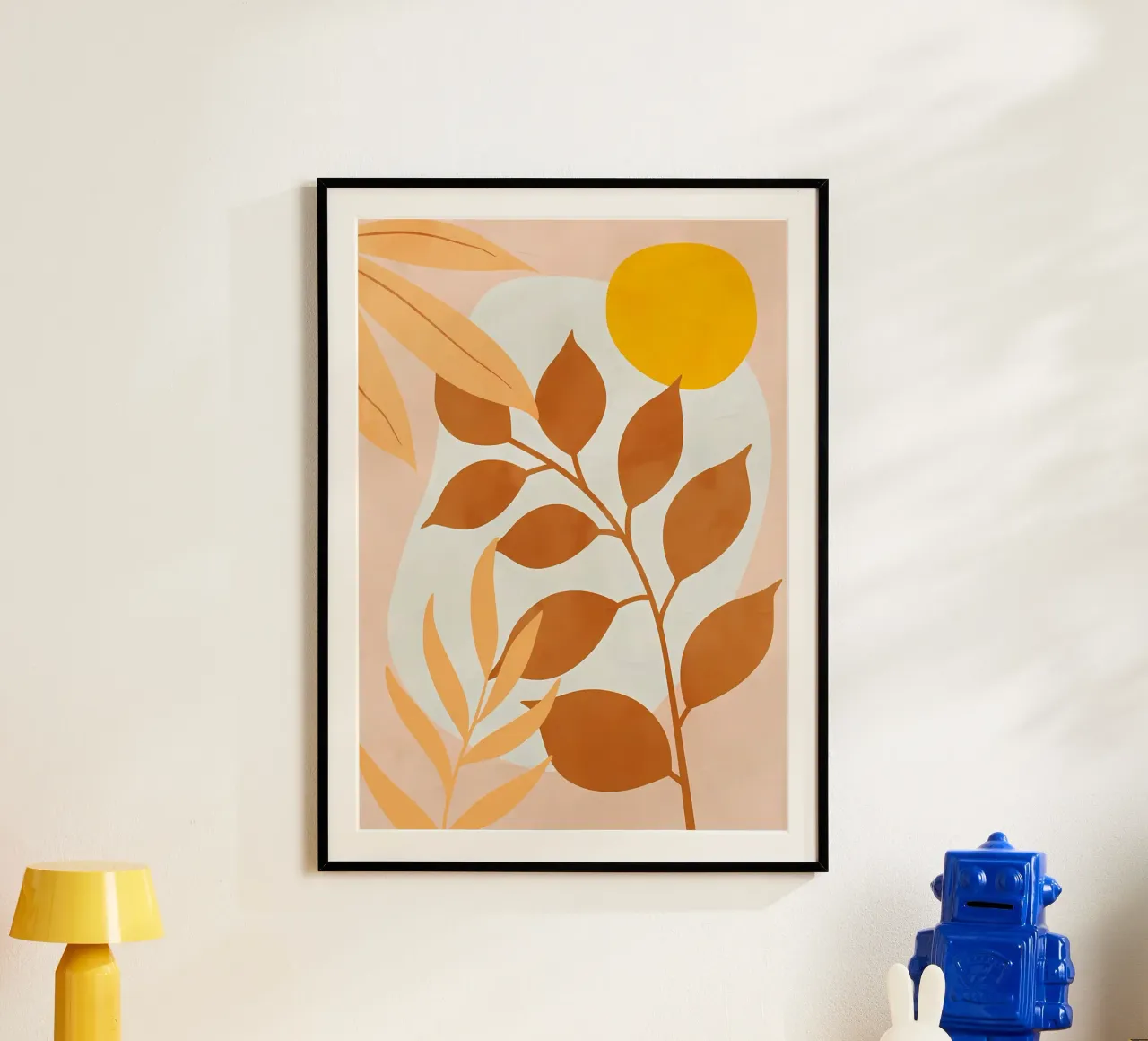 TROPICAL BOTANIC 83A2 poster by Rebecca Clark Wyrick
