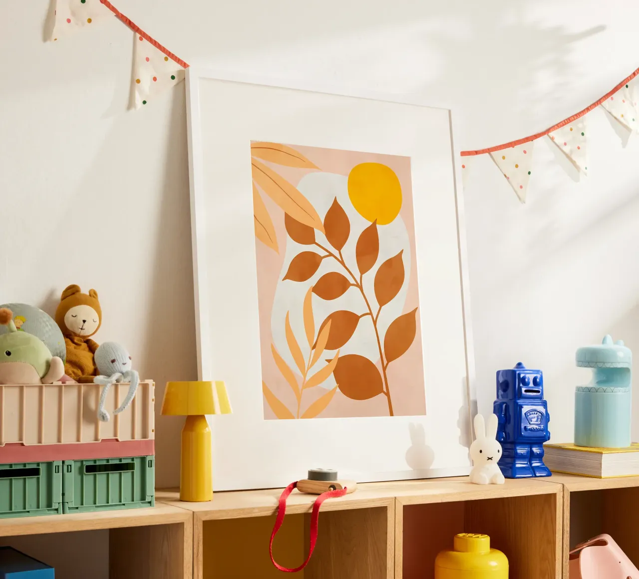 TROPICAL BOTANIC 83A2 poster by Rebecca Clark Wyrick