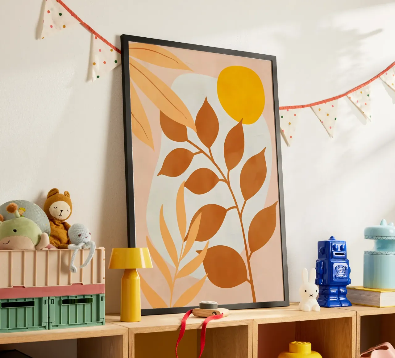 TROPICAL BOTANIC 83A2 poster by Rebecca Clark Wyrick