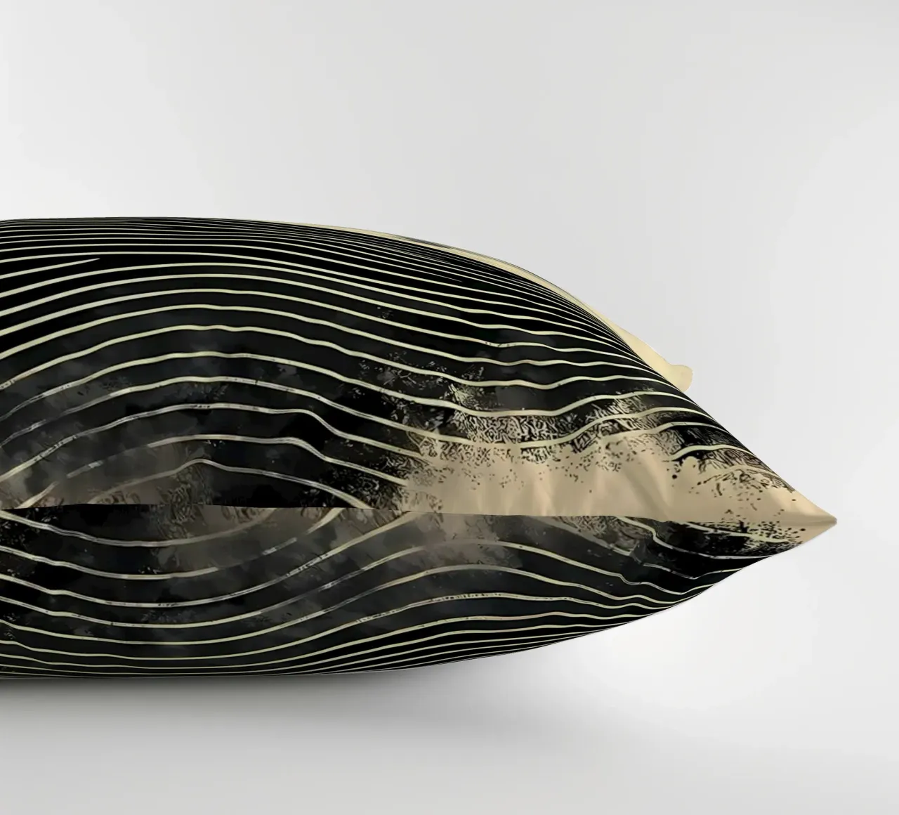 Sunset Waves decorative cushion by James M Coyle