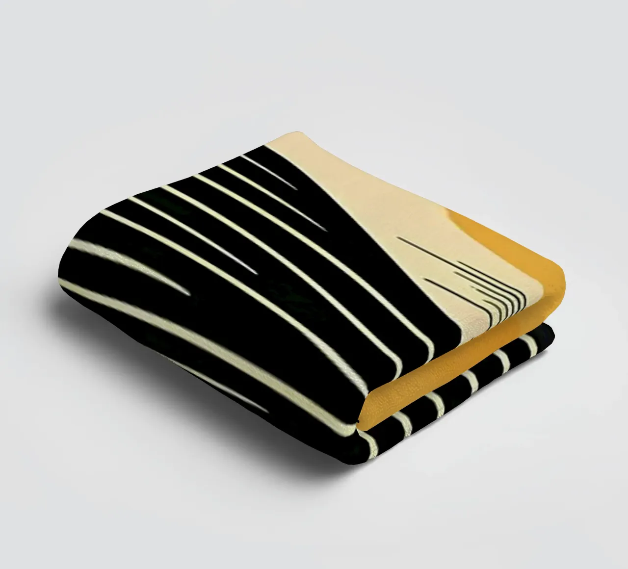 Sunset Waves towel by James M Coyle