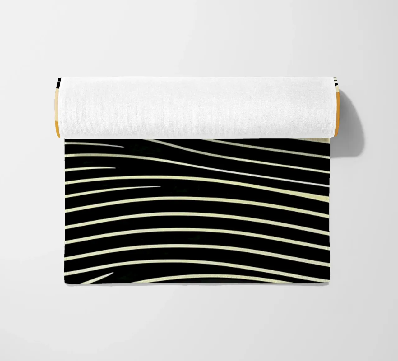 Sunset Waves beach towel by James M Coyle