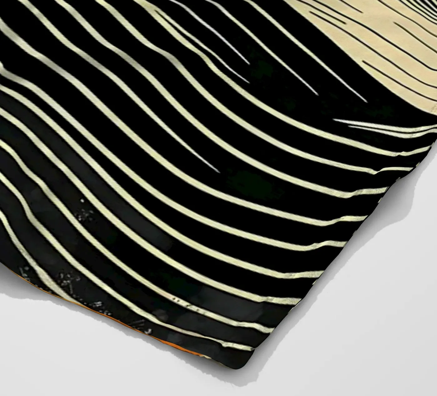 Onde del tramonto coperta in pile da James M Coyle